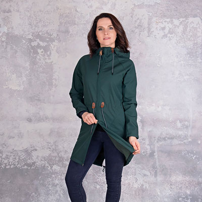 Elegantní softshell parka